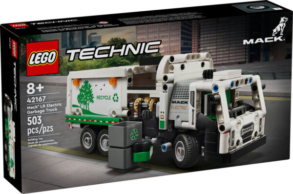 Lego Technic Mack® LR Electric Garbage Truck - 42167
