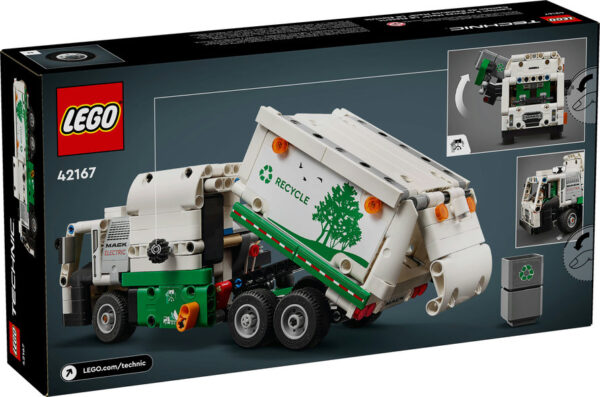 Lego Technic Mack® LR Electric Garbage Truck - 42167 - Image 2