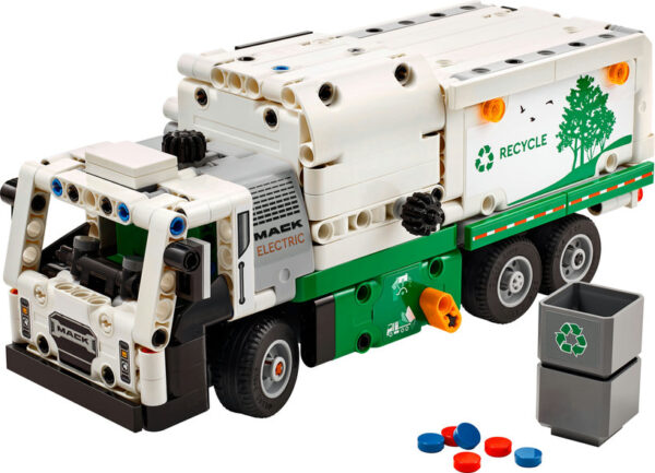Lego Technic Mack® LR Electric Garbage Truck - 42167 - Image 3