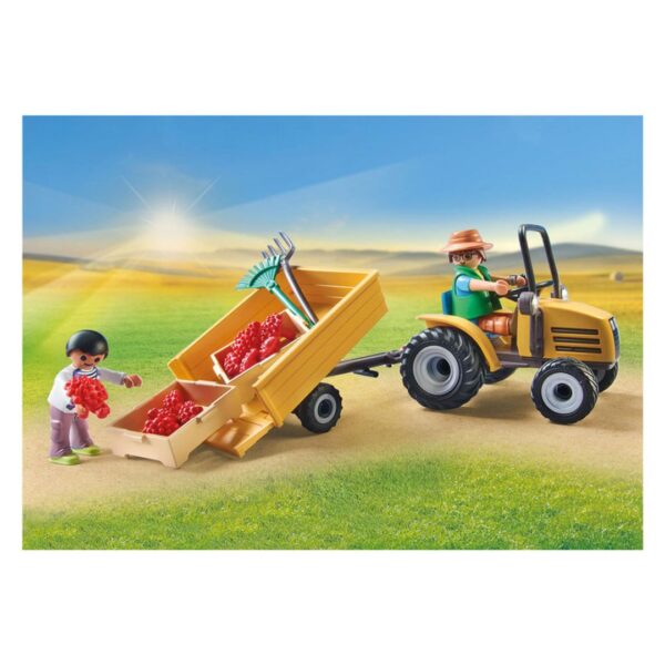 Playmobil Country - Tractor w/ Trailer & Water Tank - Image 5