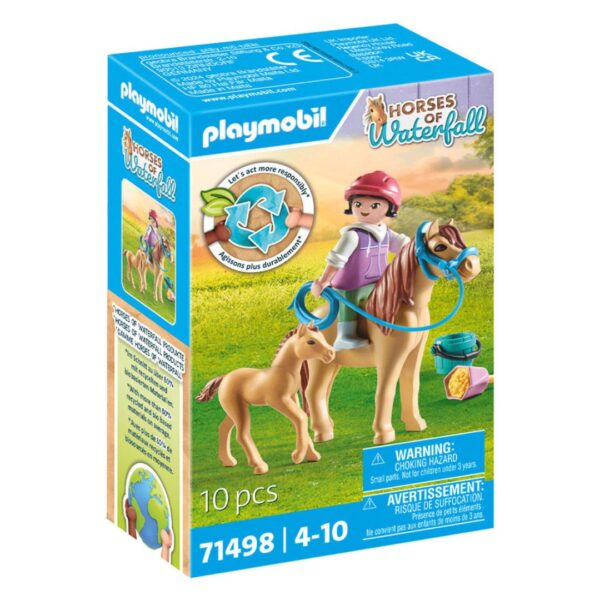 Playmobil Horses of Waterfall - Child w/ Pony & Foal
