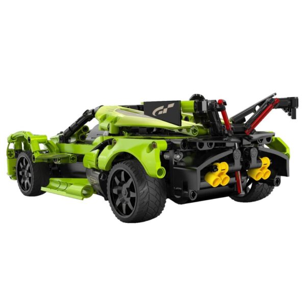 CaDA 1:14 Remote Control Shadow Blade Sports Car 432 Pcs - Image 3