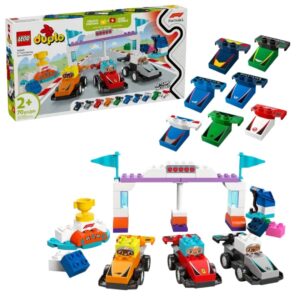 Lego Duplo F1 Team Race Cars & Drivers