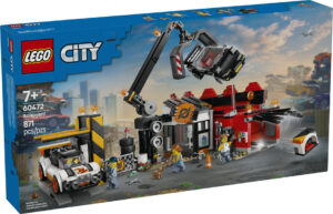 Lego City Scrapyard with Cars