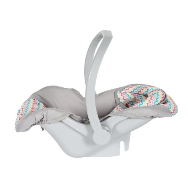 Zig Zag Rainbow Car Seat - Image 2