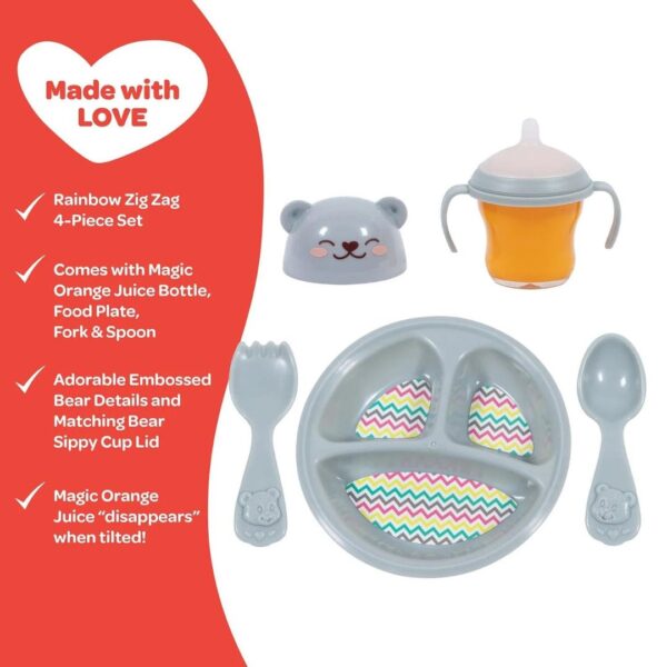Zig Zag Rainbow Doll Accessory & Magic Feeding Set - Image 2