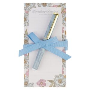 Image of Magnetic Shopping List w/pen Everything Beautiful Ecc. 3:11